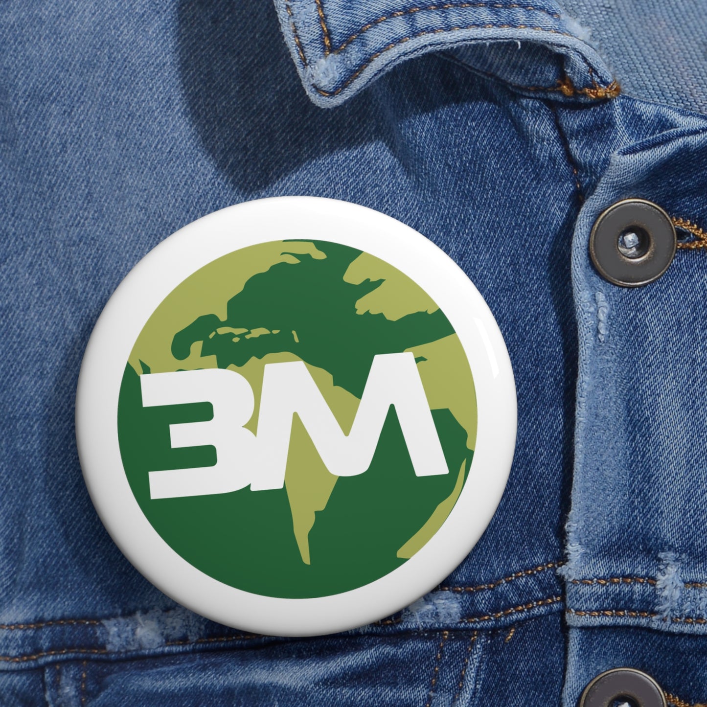 3ER MUNDO Pin Buttons