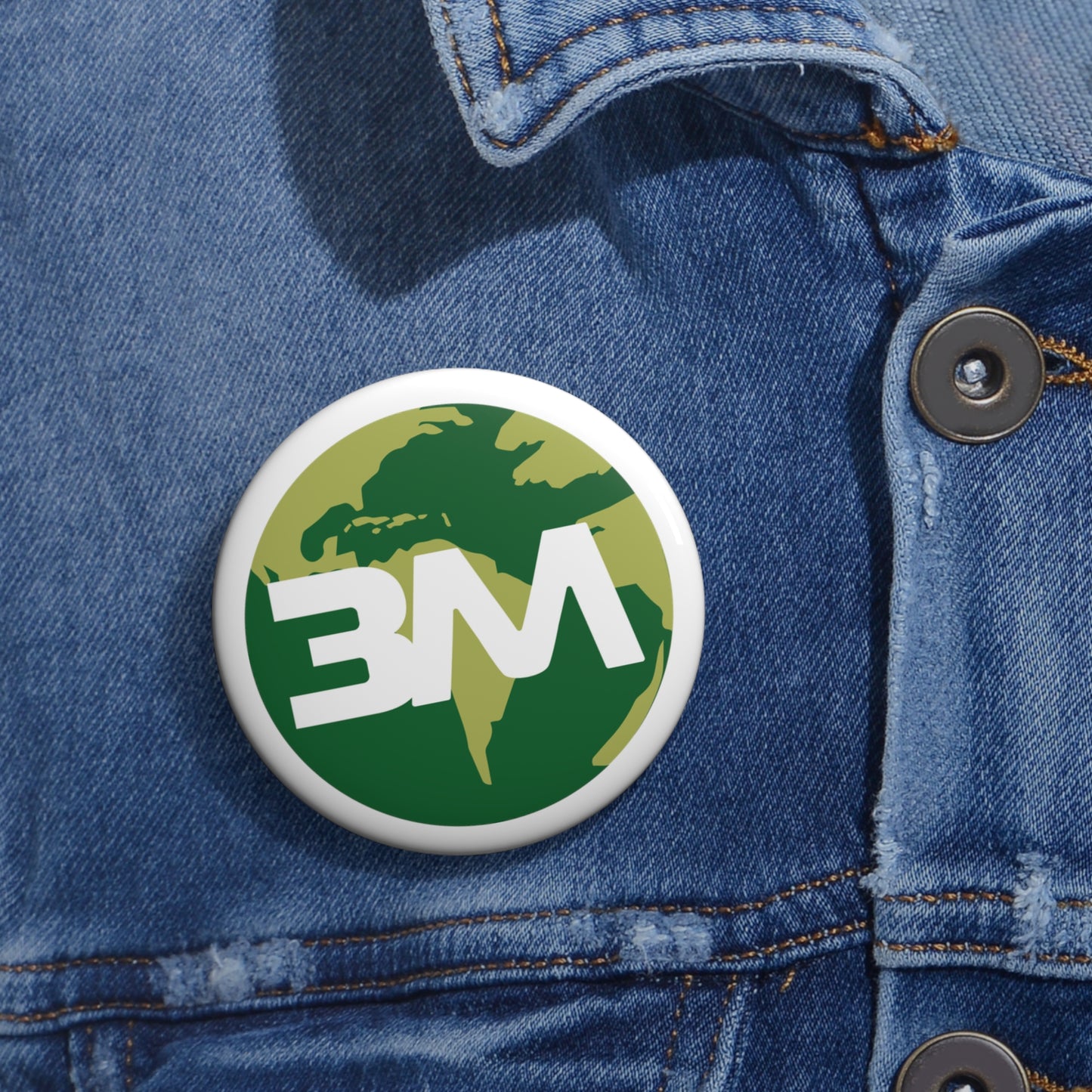 3ER MUNDO Pin Buttons
